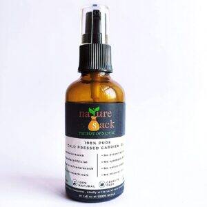 NatureSack-The Best Of Nature Hemp Seed Oil for Face. Cold Pressed oil instantly hydrates skin and helps with Wrinkles, Fine Lines, and Expression Lines.